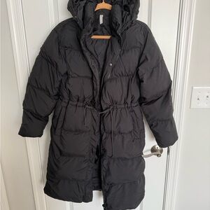 Fabletics Black Puffer Jacket